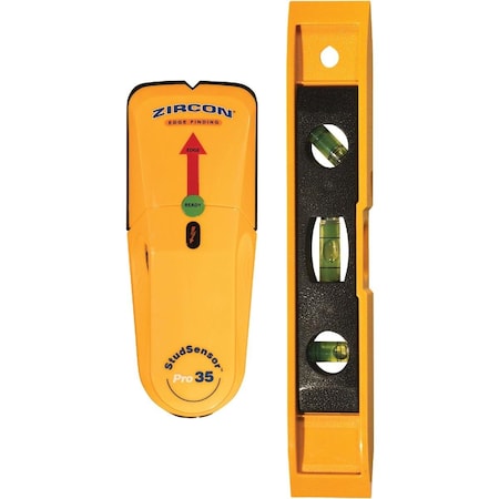 Zircon StudSensor Pro35 SL Stud Finder with Level 69649